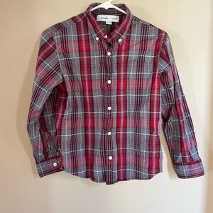 Old Navy Boys Long Sleeve Button Down Shirt